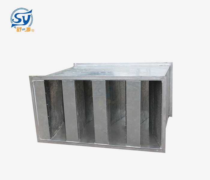 折板式阻性消聲器